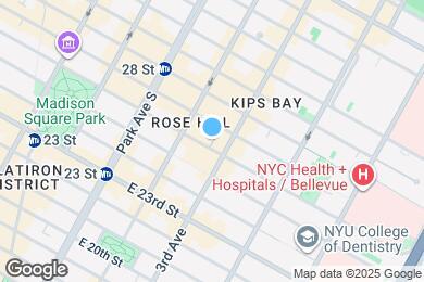 Map image of the property - 153 E 26th St