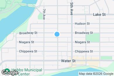 Map image of the property - 412 6th Ave