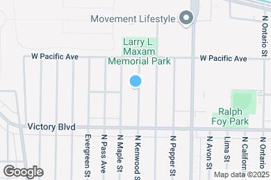 Map image of the property - 2101 N Kenwood St