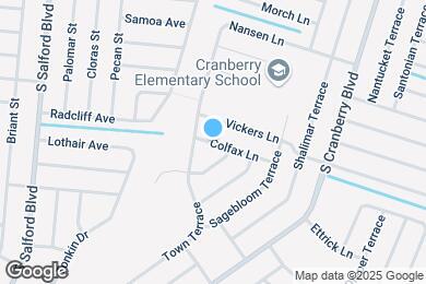 Map image of the property - 3446 Colfax Ln