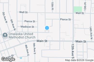 Map image of the property - 1003 Monroe St