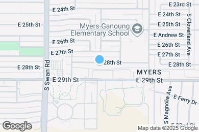 Map image of the property - 4874 E 28th St
