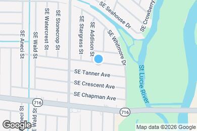 Map image of the property - 722 SE Thanksgiving Ave