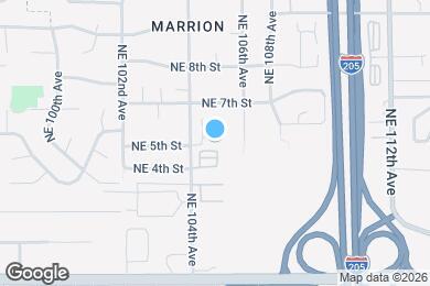 Map image of the property - 10465 NE 5th Cir