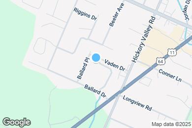 Map image of the property - 2157 Vaden Village Dr
