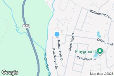 Map image of the property - 138 Nathan Hale Dr