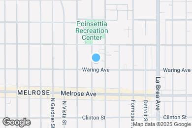 Map image of the property - 812 N Fuller Ave
