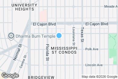 Map image of the property - 4165 Alabama St