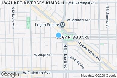 Map image of the property - 2556 N Kedzie Blvd