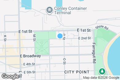 Map image of the property - 837 E 2nd St