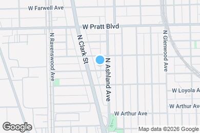 Map image of the property - 1614 W Wallen Ave