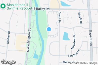 Map image of the property - 104 E Bailey Rd