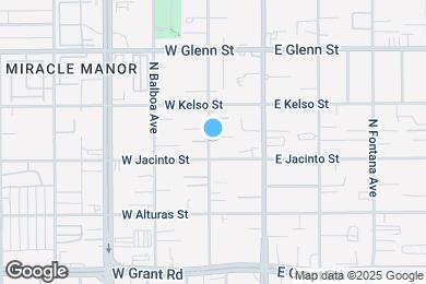 Map image of the property - 133 W Birdman Dr