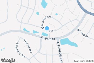 Map image of the property - 9107 NE 97th St