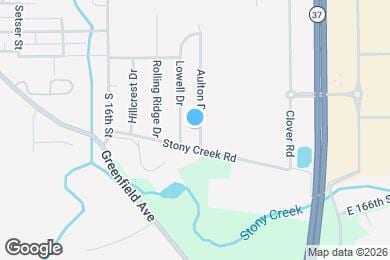 Map image of the property - 16675 Aulton Dr