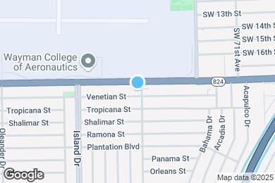 Map image of the property - 7551 Venetian St