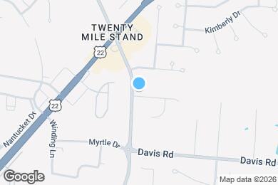 Map image of the property - 3096 Stony Hollow Ct