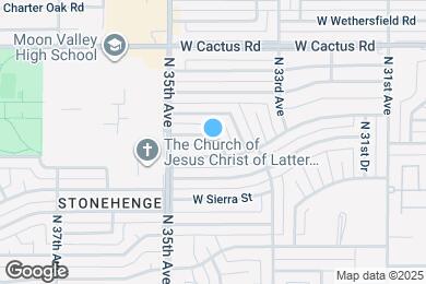 Map image of the property - 3409 W Poinsettia Dr