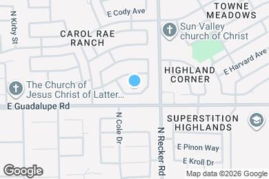 Map image of the property - 3928 E Douglas Loop