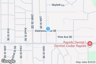 Map image of the property - 3621 Dalewood Ave SE