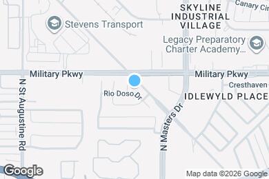 Map image of the property - 9951 Rio Doso Dr