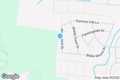 Map image of the property - 592 Woodcrest Dr