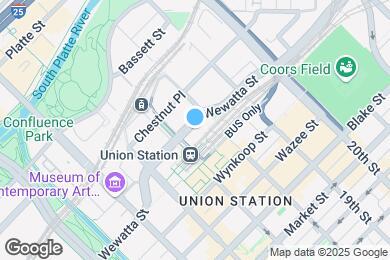 Map image of the property - 1750 Wewatta St