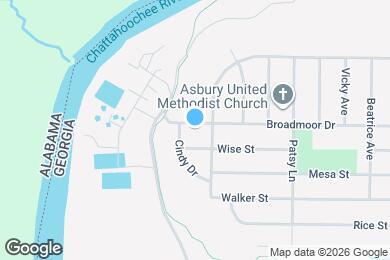 Map image of the property - 2410 Broadmoor Dr