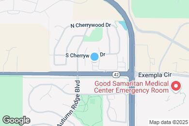 Map image of the property - 270 S Cherrywood Dr