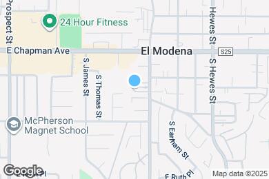 Map image of the property - 228 S Esplanade St