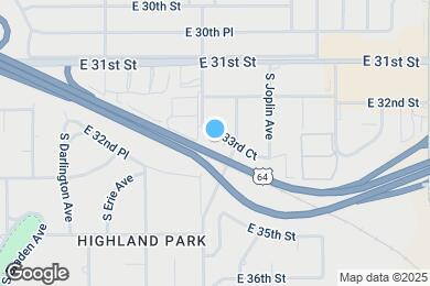 Map image of the property - 5714 E 33rd Ct