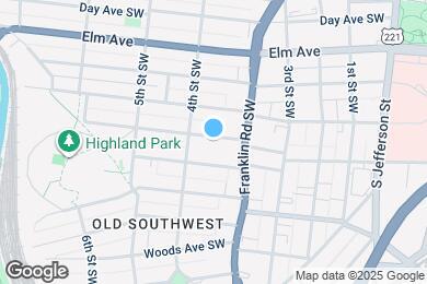 Map image of the property - 364 Washington Ave SW