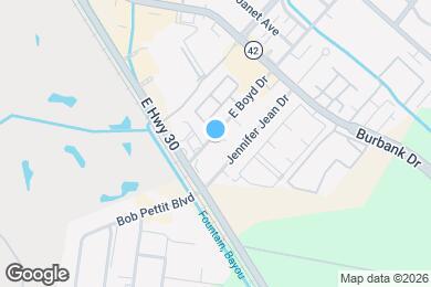 Map image of the property - 827 E Boyd Dr