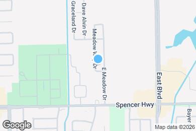 Map image of the property - 4709 Meadow Way Dr