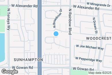 Map image of the property - 3749 N Broadriver Dr