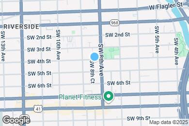 Map image of the property - 401 SW 8th Ct
