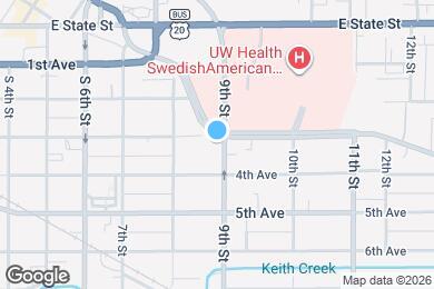 Map image of the property - 409 9th St