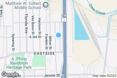 Map image of the property - 1224 Weare St