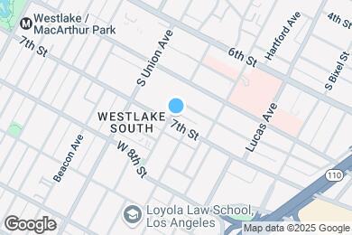 Map image of the property - 692 Valencia St