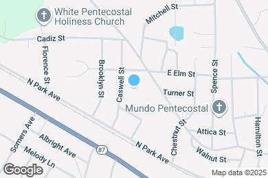 Map image of the property - 317 Caswell St