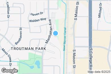 Map image of the property - 3860 Manhattan Avenue