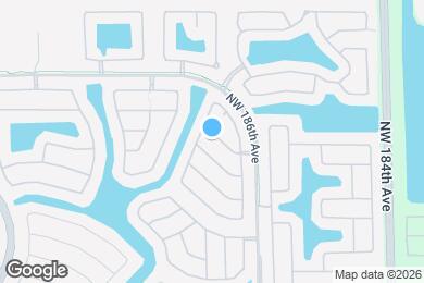 Map image of the property - 19166 NW 13th Ct