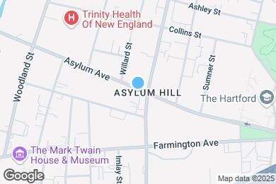 Map image of the property - 887 Asylum Ave