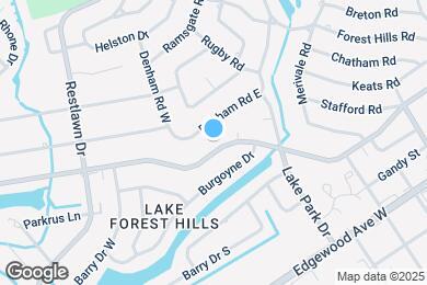 Map image of the property - 2125 Palmdale St