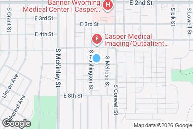 Map image of the property - 1203 E 6th St