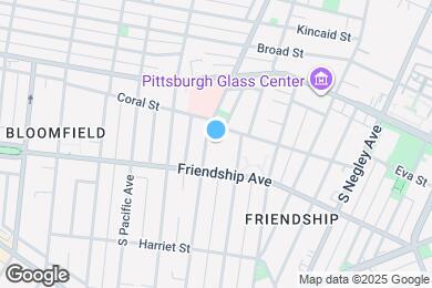 Map image of the property - 215 S Aiken Ave