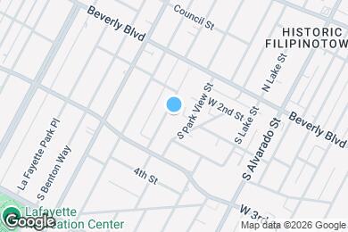 Map image of the property - 230 S Carondelet St