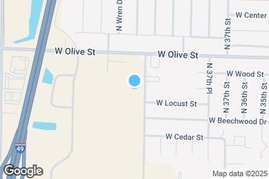 Map image of the property - 1 Bedroom / 1 Bath - 3rd Floor