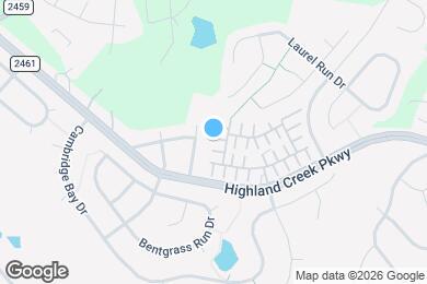 Map image of the property - 9220 Meadowmont View Dr