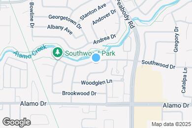 Map image of the property - 1878 Southwood Dr